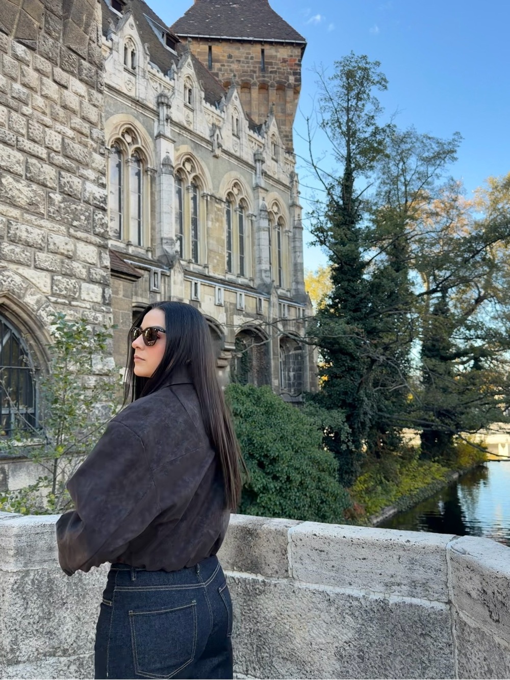 H&M leather Brown Jacket